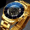Trend Mens Fashion Watch Geneva Creative Calendar New Arrivals Alloy Steel Watch