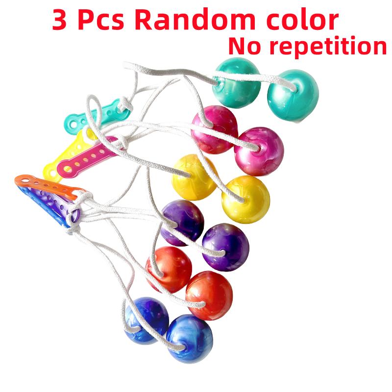 

3Pcs Collision Sphere Toy Sets Cultivate Children S Hands-On Skills Sports Balls Resist Stress Noise Create Children S Party Gifts