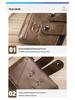 Cow Captain Vintage RFID Men's Trifold Zipper Wallet - Genuine Leather & Top Layer Cowhide