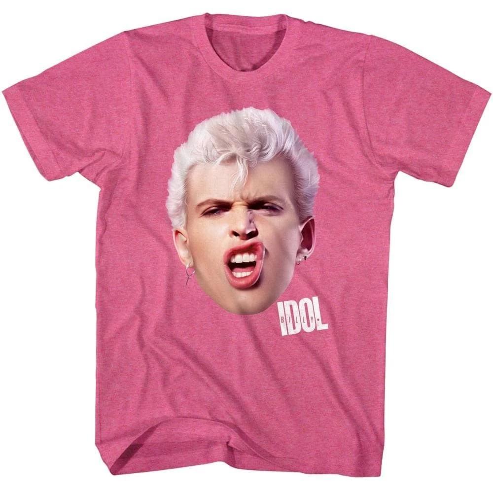 Billy Idol Pink Pout Men s T Shirt S