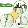 Kordelzug-Rucksack Badminton Tagesrucksack Professionelle Tennisschlägertasche Schläger Tragen