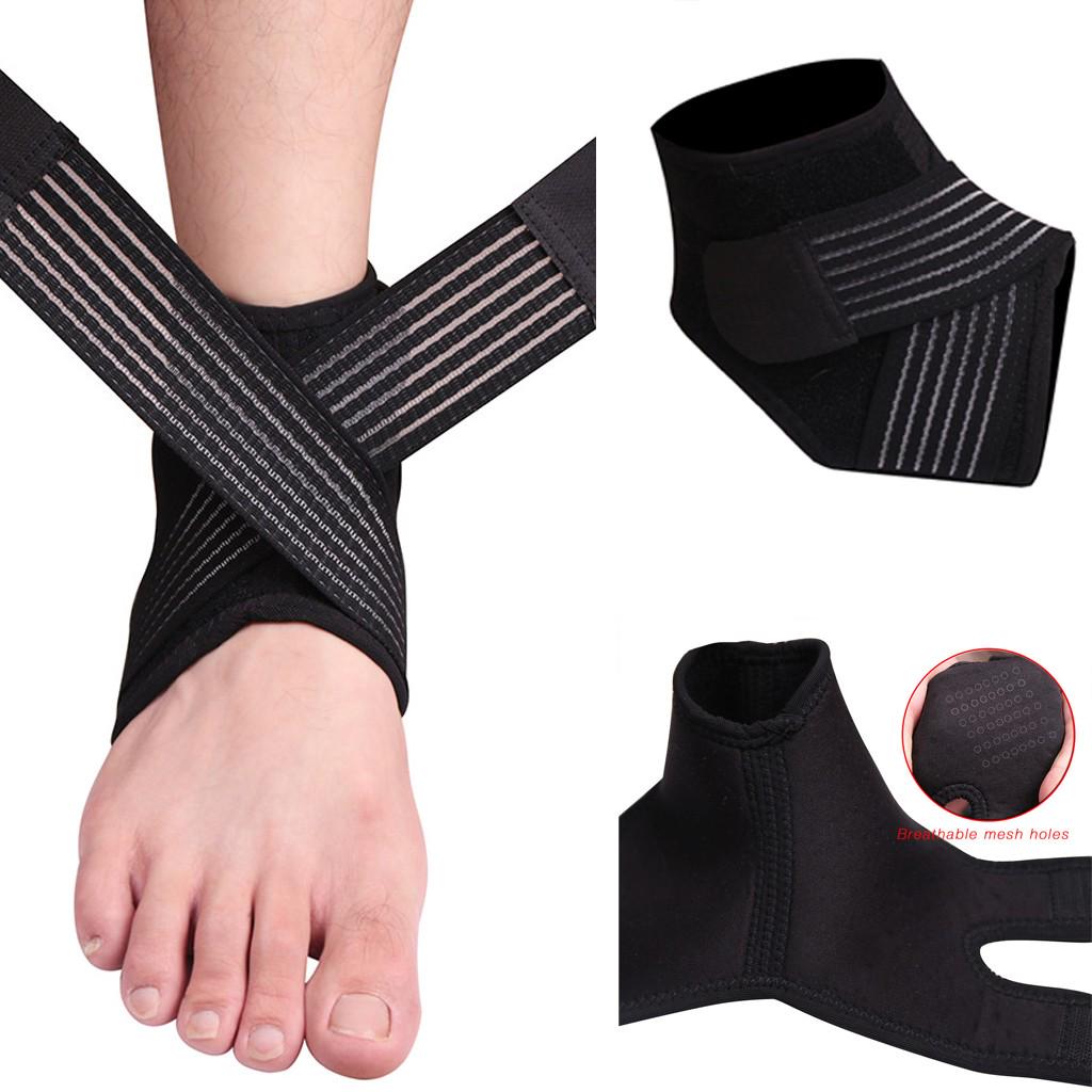 Buy Men Women Indoor Sports Protect Heel Compression Fitness Ankle ...