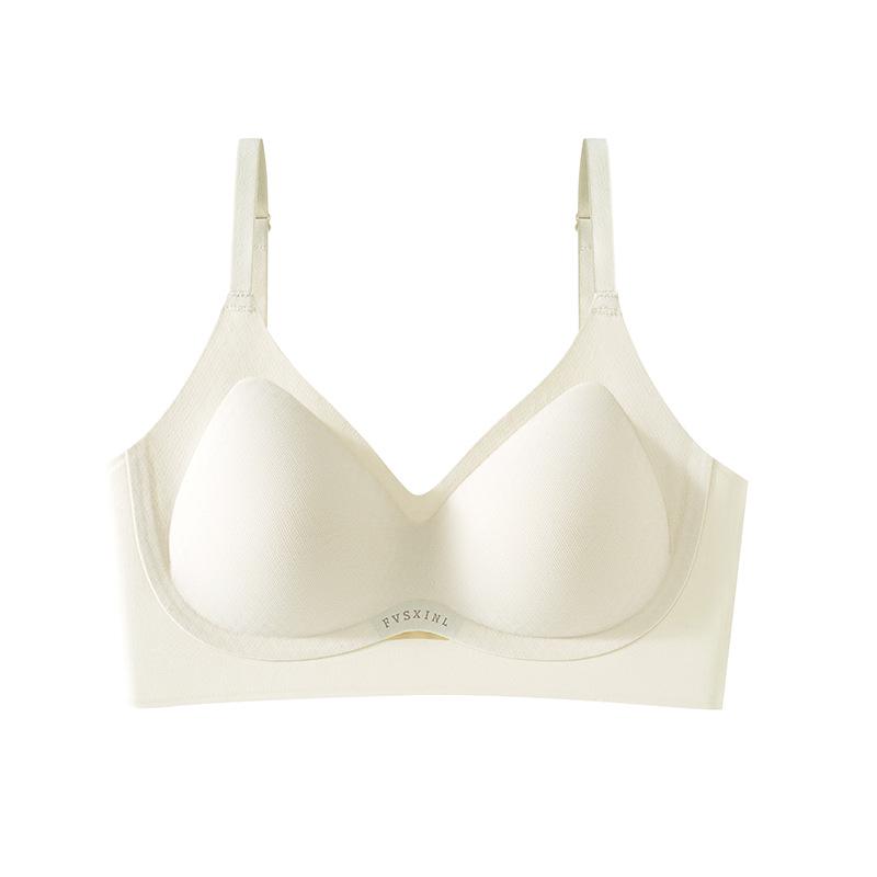 VCTEORAI Goddess Seamless Lift Bra: Small Bust, Thin, Side Support, Soft Comfort.