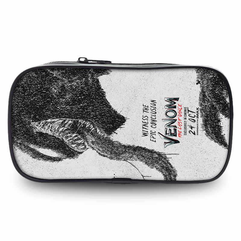 Venom The Last Dance Large Capacity Oxford Material Pencil Pouch Perfect For School And Everyday Use