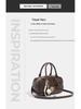 Niche Beta Women's Retro Bowling Bag Collection - 2024 Autumn/Winter Boston Shoulder Crossbody Handbag