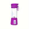 1ks 380ML USB dobíjecí přenosný mini mixér pohár elektrický odšťavňovač na ovoce pro čerstvou šťávu smoothie koktejly cestování domácí použití