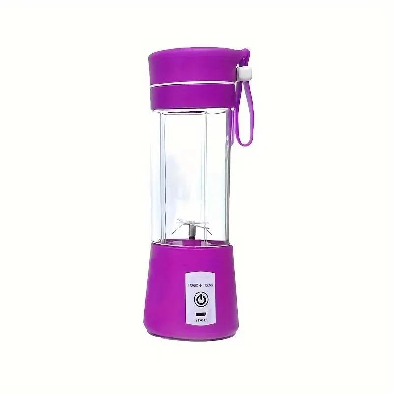 1ks 380ML USB dobíjecí přenosný mini mixér pohár elektrický odšťavňovač na ovoce pro čerstvou šťávu smoothie koktejly cestování domácí použití