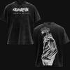 Anime Jujutsu Kaisen Gojo Satoru Grafik T-Shirt Herren Damen Kleidung Lässiges Baumwoll-T-Shirt Vintage gewaschenes T-Shirt Harajuku Oberteile