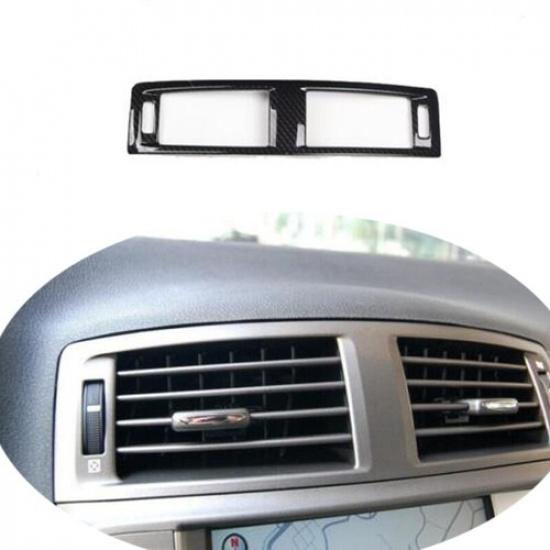 Fit For Lexus IS250 2006-11 ABS Carbon Fiber Middle Air Outlet Vent Cover Trim
