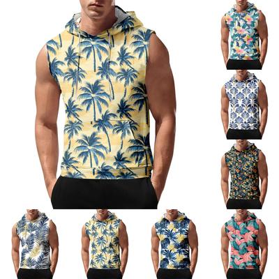 Muscle Men's Sports Casual Tank Top Summer Fitness Men's Shirt