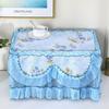 Romantic Lace Protector Cover Home Decor Square Home Cover Cloth Microwave Cover Flounce