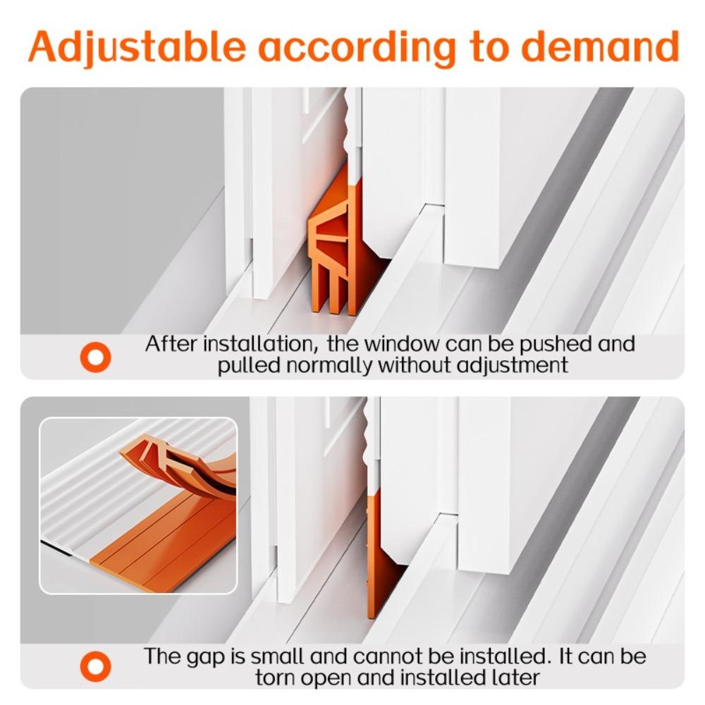 4/2M Sliding Window Sealing Strip Winter Windproof Soundproof Window Sealing Strip Door Sealing Gap Insect Proof Filling Strip
