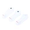 New Balance Unisex Short Length Socks 3 Ankle Sneaker Size L 3-Piece (LAS55636) 3-Pack (3 Socks, Pairs) Socks, White,