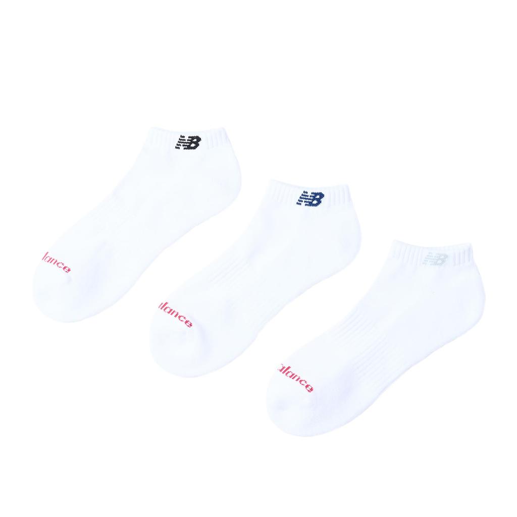 New Balance Unisex Short Length Socks 3 Ankle Sneaker Size L 3-Piece (LAS55636) 3-Pack (3 Socks, Pairs) Socks, White,