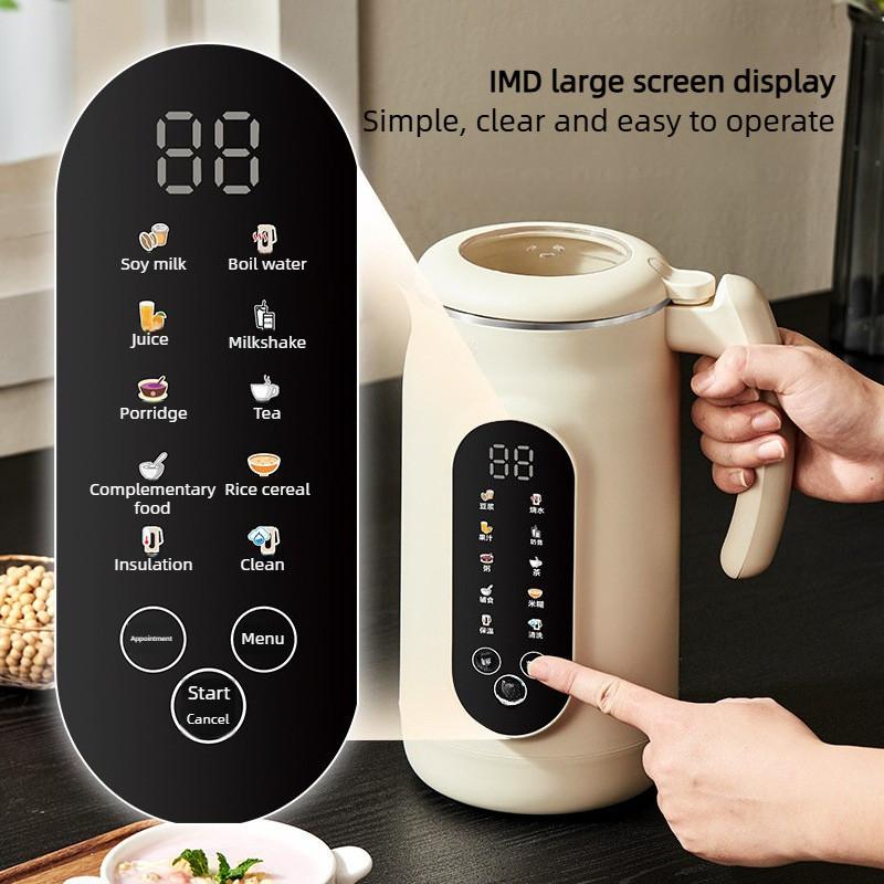 Large Capacity Heating Soybean Milk Machine Automatic Household Food Blender Multi-function Rice Paste Auxiliary Food Maker