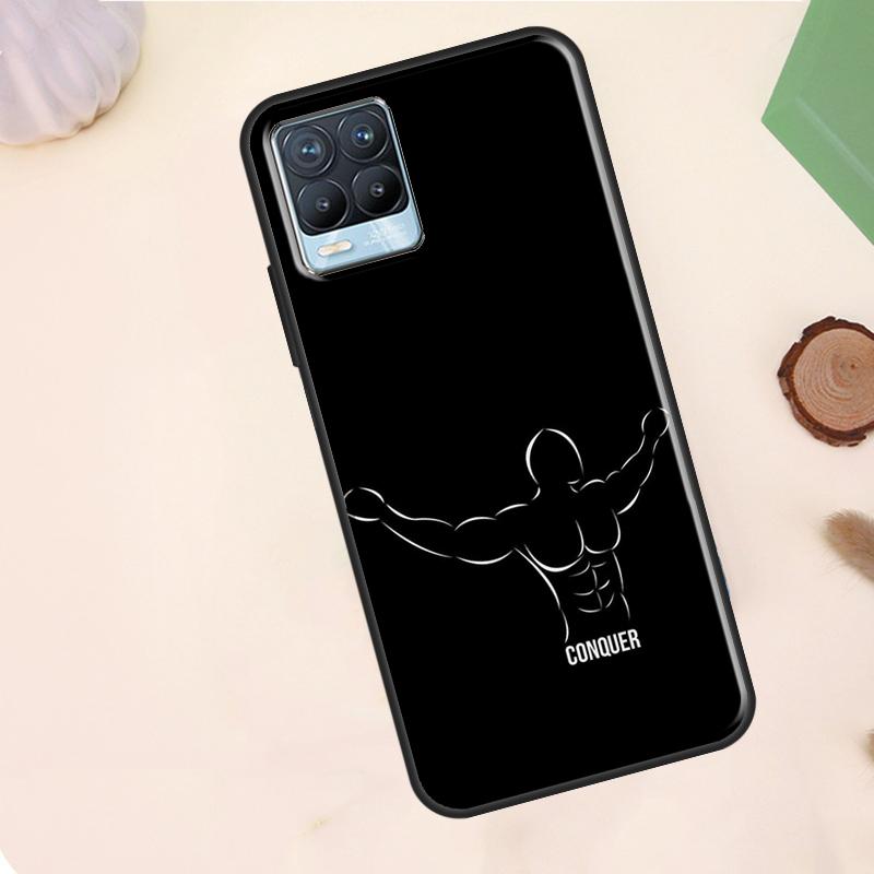 

Bodybuilding Gym Fitness Case For Realme C55 C53 C33 C63 C61 C51 C65 C67 C71 C75 11 12 13 14 15 Pro Plus GT6 GT7 Pro Realme C75 4G