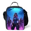 Cartoon FORTNITE Insulated Cooler Lunch Bag Cute Portable Lightweight Picnic Bag for Boys & Girls Age 5-10 Kids Daily Food Bag