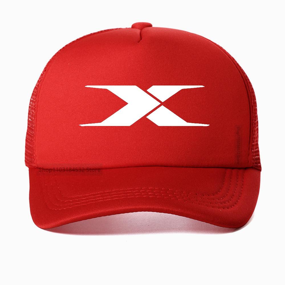 Унисекс летняя бейсболка с принтом Xletter модная повседневная спортивная сетчатая кепка-тракер Дышащая регулируемая кепка snapback Adjustable