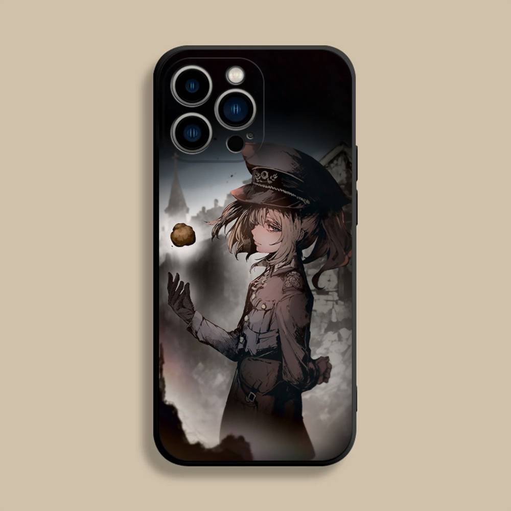 Anime Y-Youjo S-Senki Phone Case For iPhone 17,16,15,14,13,12,Pro,Max,Plus,E,SE4,Air,Mini Black Soft Cover