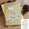 DIY Christmas Snowflake Hanging Fruit Combination Metal Embossed Carbon Steel Knife Die Cutting Paper Die Etching Cutting Knife Die