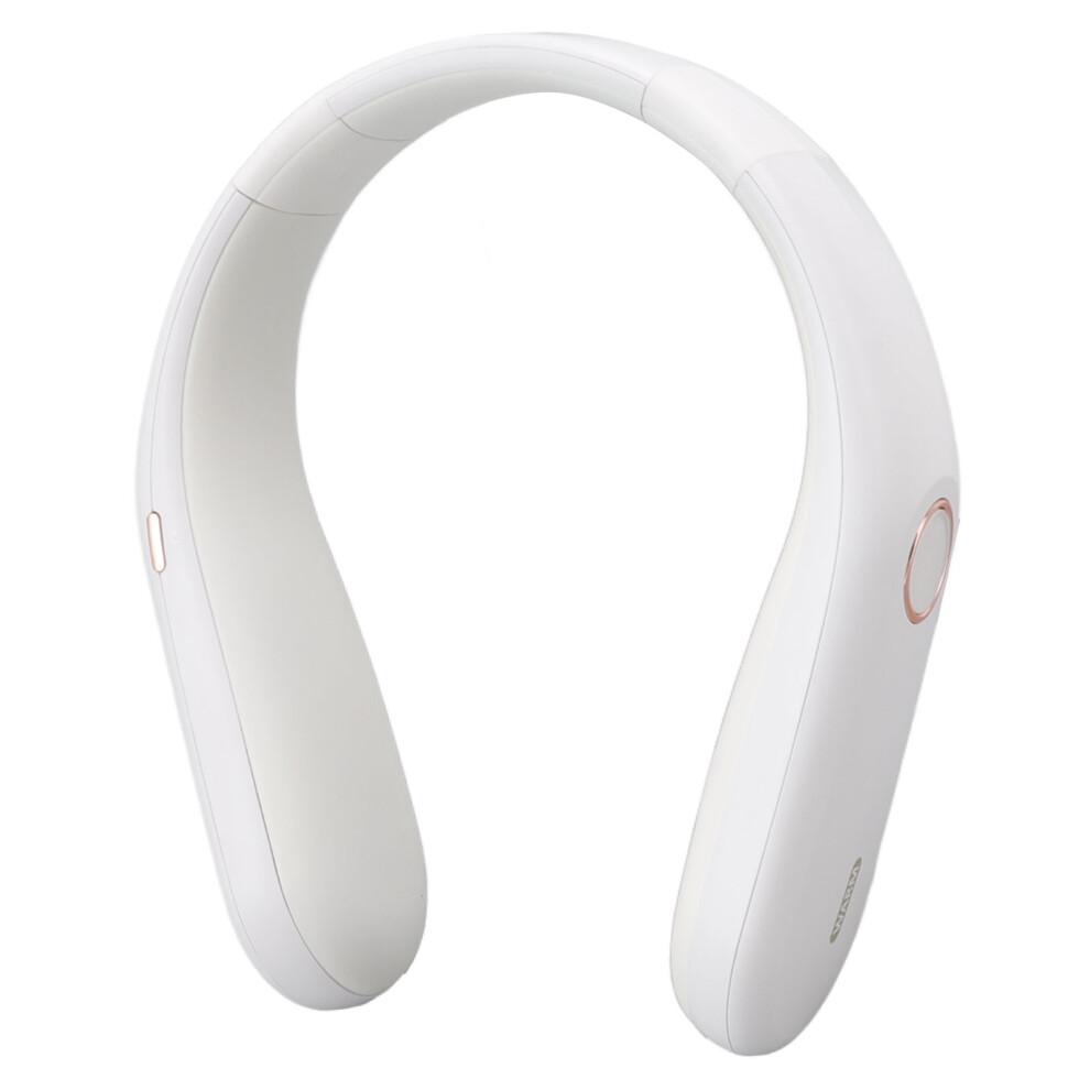 Portable Neck Fan For Neck Knees Hands Warming, Ergonomic Design, Temperature Control Protection, Rechargeable Wearable Cooler, Hands-Free Personal