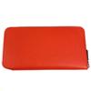 HERMES Azap Long Silk-In Wallet Zip Around Long Wallet Epsom Capusine Orange