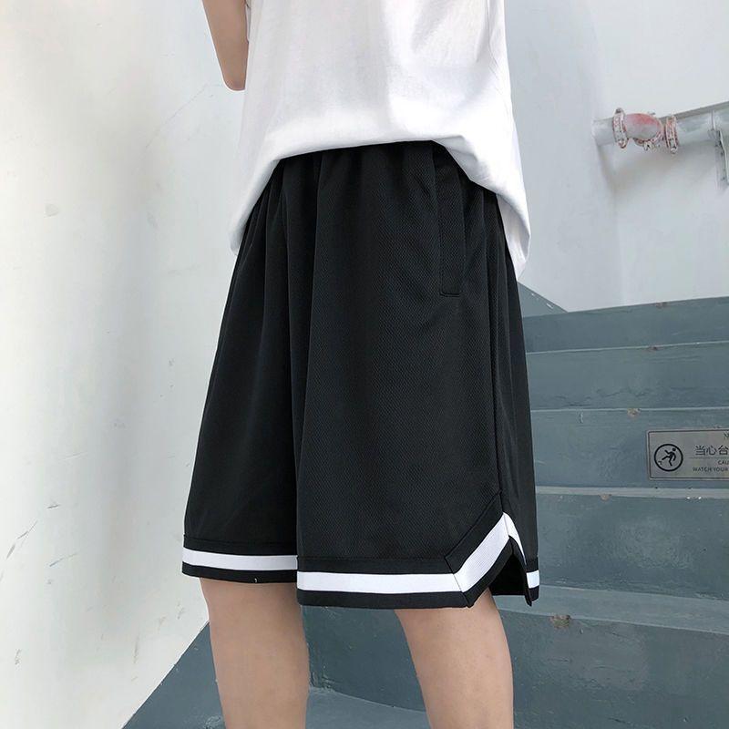 

Баскетбольные шорты для мужчин, летние свободные брюки свободного покроя из искусственного шелка, а также тренировочные шорты для полных и больших размеров 5XL