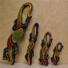 Gecko Lizard Sculpture Wood Wall Hanging Handmade for Wall Decoration Indoor Garden Home