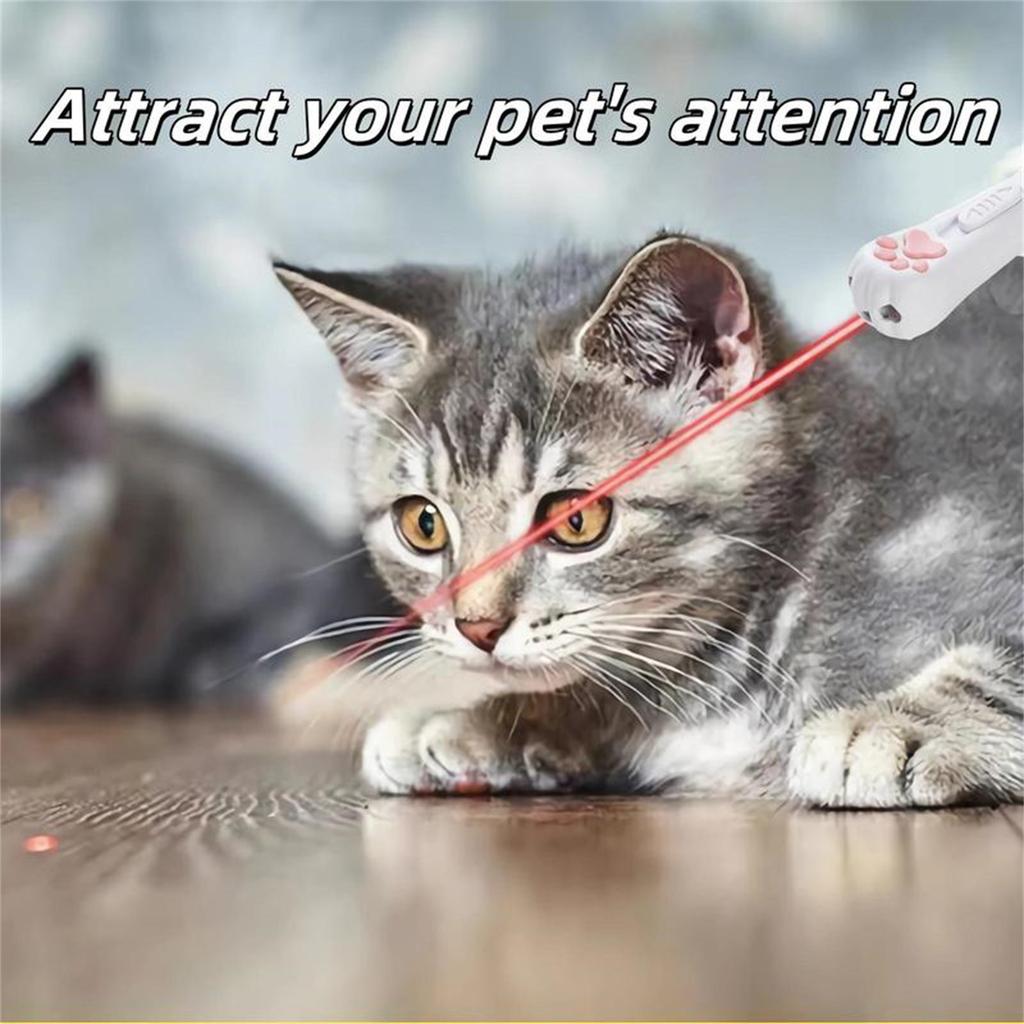 5 Adjustable Modes Pet Interactive Toy, Pet Training Toy, Suitable For Indoor Cats And Dogs To And Play