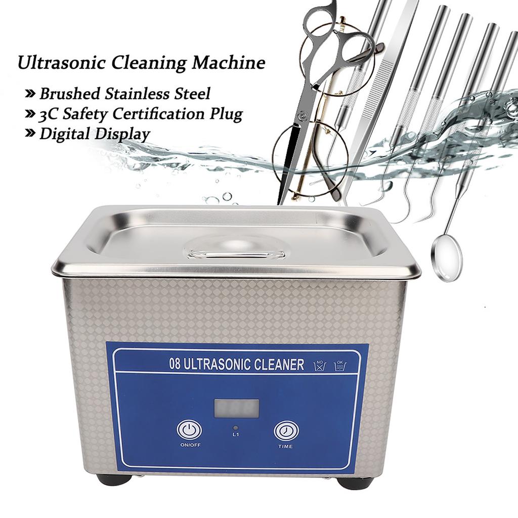 800 ml Ultraschallreiniger-Reinigungsmaschine für Uhren, Brillen, Schmuck