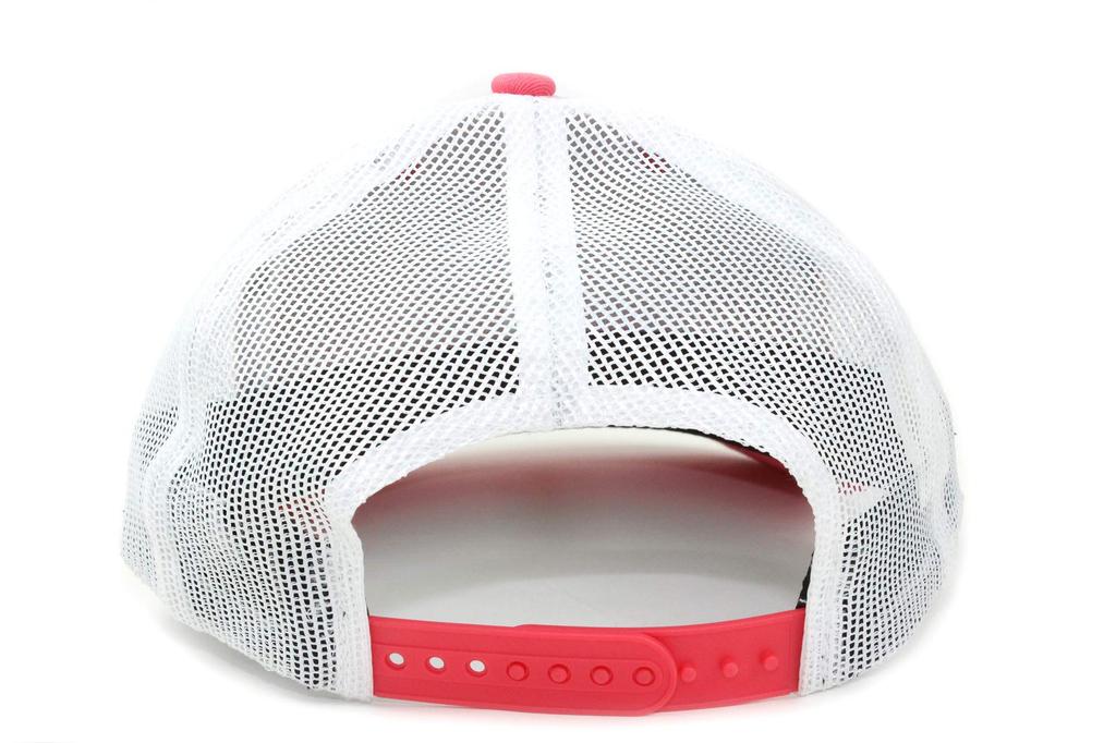 Trucker Cap Low Profile Snapback [New Era] CORAL/WHITE