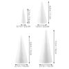 Schaumstoffkegel Weiße Schaumstoffkegel für Bastelarbeiten 8 Stück Dekorative Verwendung