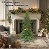 Christmas Decorations - 4.5ft Pre-Assembled Glitter Christmas Tree - Artificial Christmas Tree With 350 LED Lights