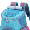 Pet Bag Top Roller Blinds Double Zipper Side Pocket Pet Carrier Backpack Outdoor