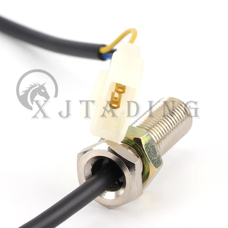 Motorcycle Speed Sensor - Compatible with Jinling 250cc/300cc JLA-931E ATV Speedometer, Digital Odometer Cable Replacement Part