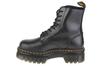 Dr. Martens Ghete Audrick cu 8 ochiuri, Ghete Bovver negre pentru femei