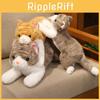 Cute Cat Realistic Plush Toy Ornament Pillow Playroom Decor Birthday Present