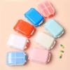 New Portable Weekly Pill Organizer 8 Grids Medicine Pill Box Small Travel Vitamin Cases Container Storage Tablet Fish Oils Tools
