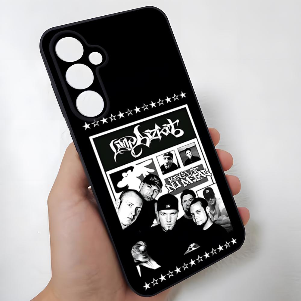 

L-Limp Bizkit Band Phone Case For Samsung S26 Ultra S25 Edge Ultra S23 S22 S21 S20 Ultra Plus S24 Fe Glass Cover Samsung S20 Ultra