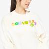 New Converse Sweatshirts Women's Milk White 10025069-A01