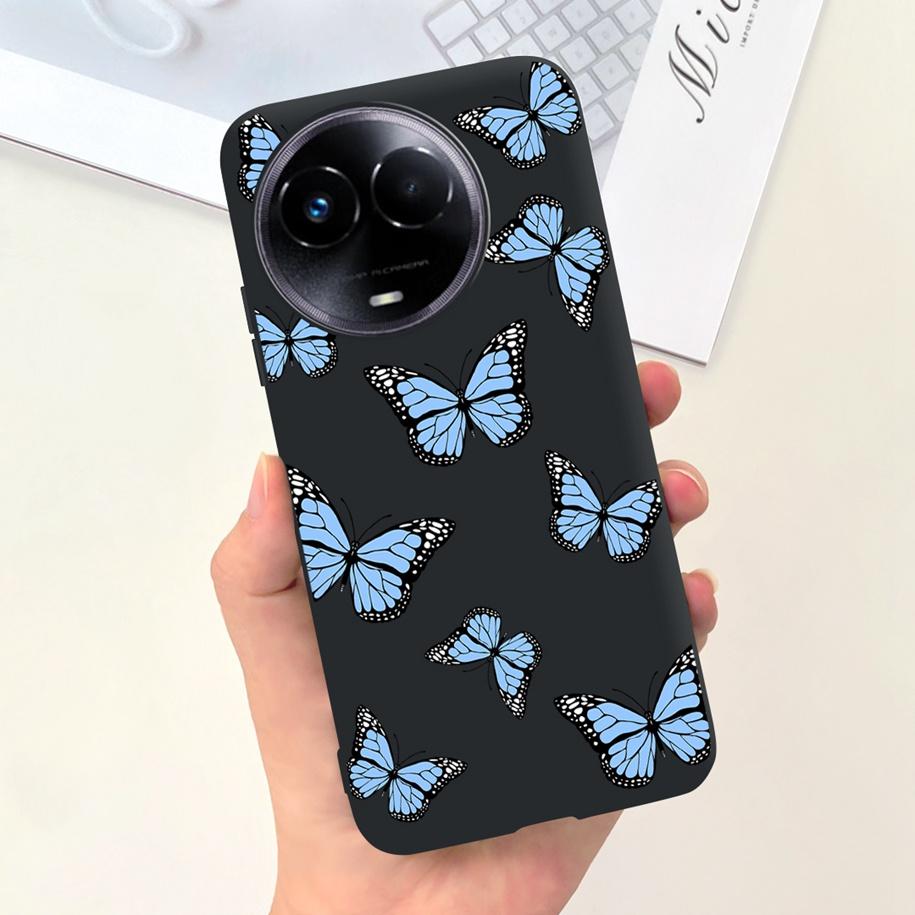 Shockproof Case For Realme 11 5G / Realme 11X Phone Cover Fashion Girls Soft Silicone Funda For Realme11 11 X 2023 RMX3785 Coque