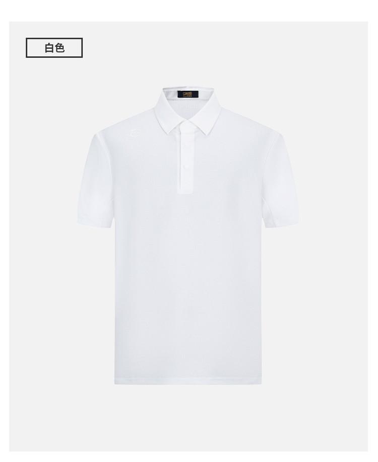 [Classic 3D Letter Version] 26 Spring/Summer Solid Color Simple High End Men's Short Sleeve Polo Shirt