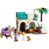 LEGO Disney Princess Rosas Kingdom Town and Asha Building Blocks Toy for Girls Age 6 and Up