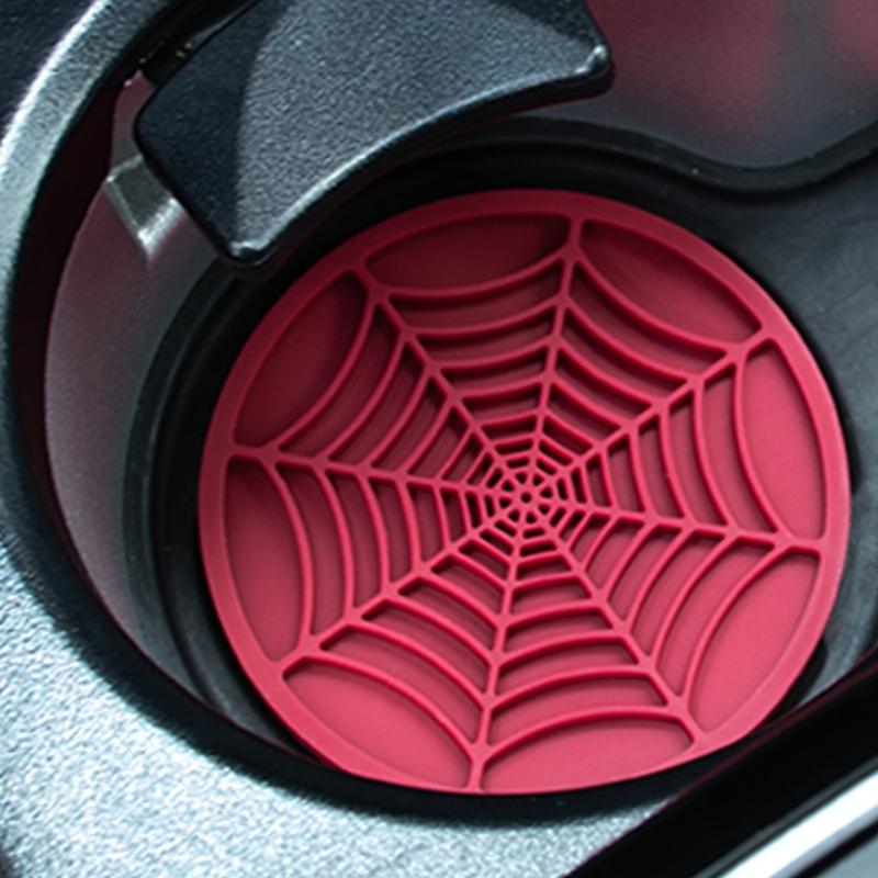 Anti Slide Car Cup Holder Insert Heat Resistant Cup Pad For Various Car Models SUV Universal Vehicle Interior Accessory
