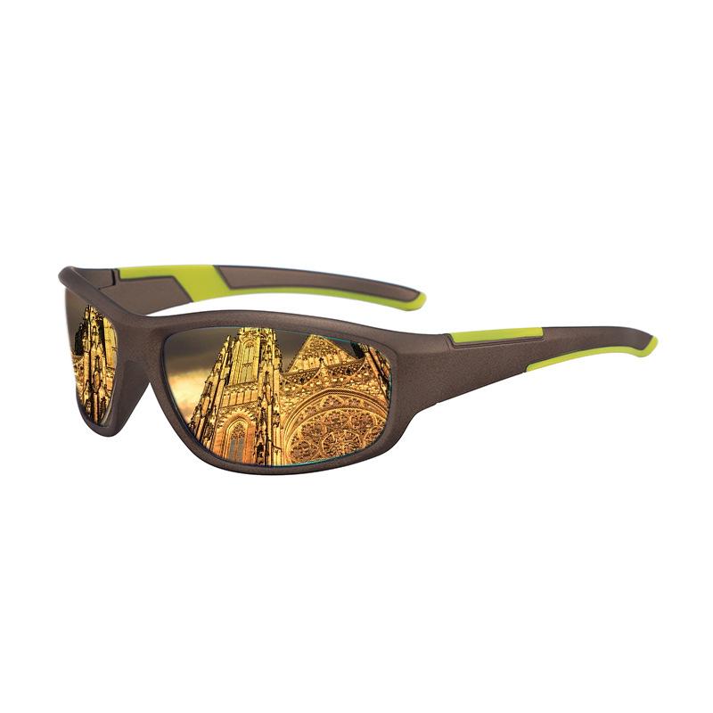 Lunettes de sport pour hommes, lunettes de soleil polarisées pour l'équitation, lunettes de soleil pour la conduite, lunettes de conduite pouvant être