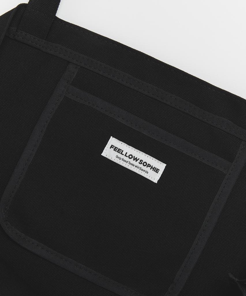 Feel Low Sophie Logo Eco Bag Black