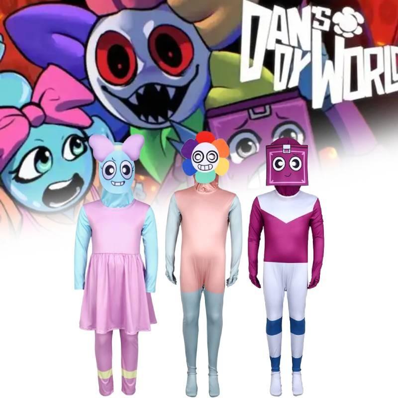 World Dandys Cosplay Dress Costume Set Adult Kids Halloween Performance Stage