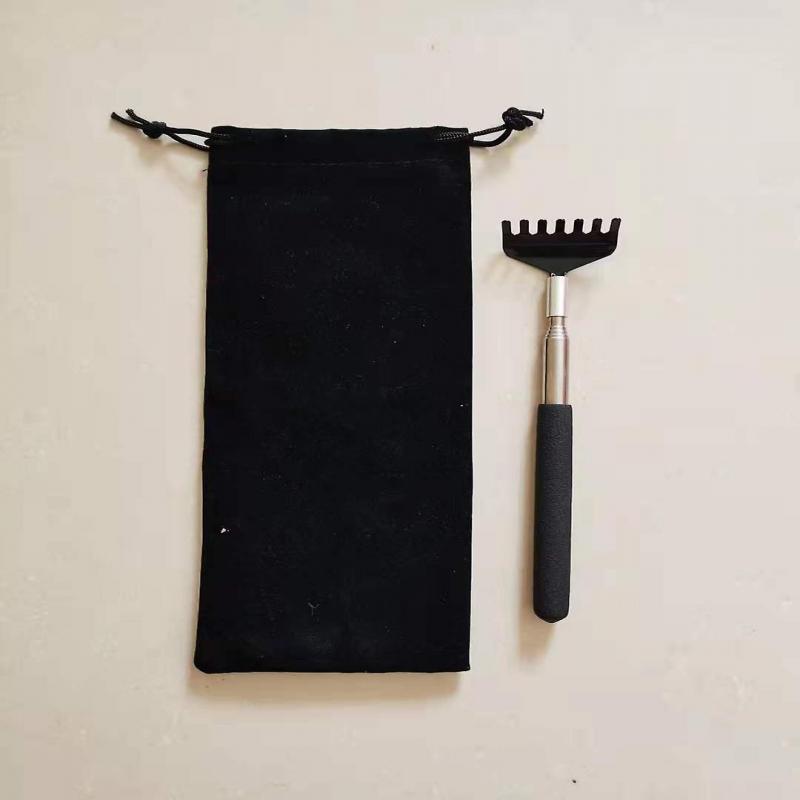 2pcs Back Scratcher In 68cm Reach,high Quality Back Scratcher With Extendable Rod,telescopic Back Scratcher For Head And Back (black)