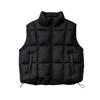 White Duck Down Stand-up Collar Down Vest Women's Autumn and Winter Fashion Simple Warm and Thin Vest Bread Jacket Vest