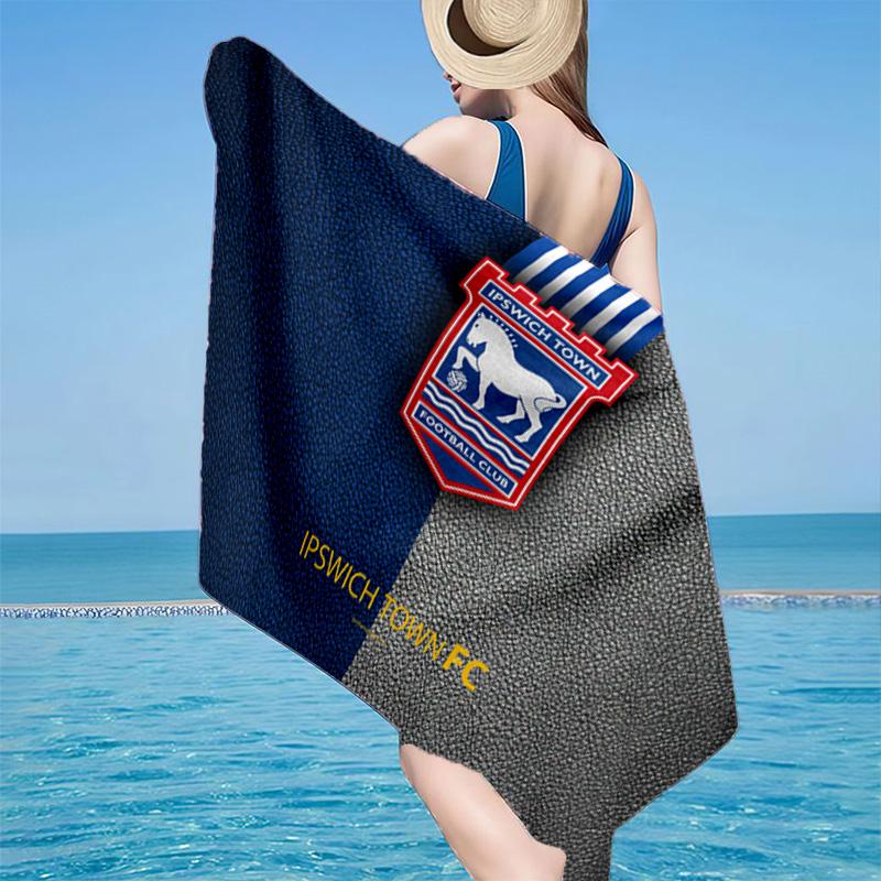 FBPA Football Club Emblem Beach Towel, Quick-drying, Easy To Care For, Use for Both Fitness and Beach Vacations,Sports Essential Fan Gift